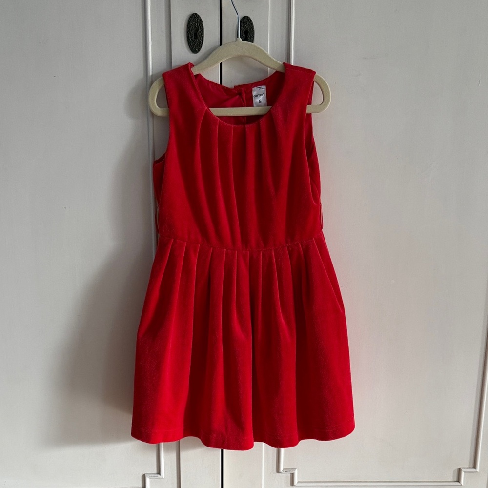 Carter's Classic Red Kids Formal Dress